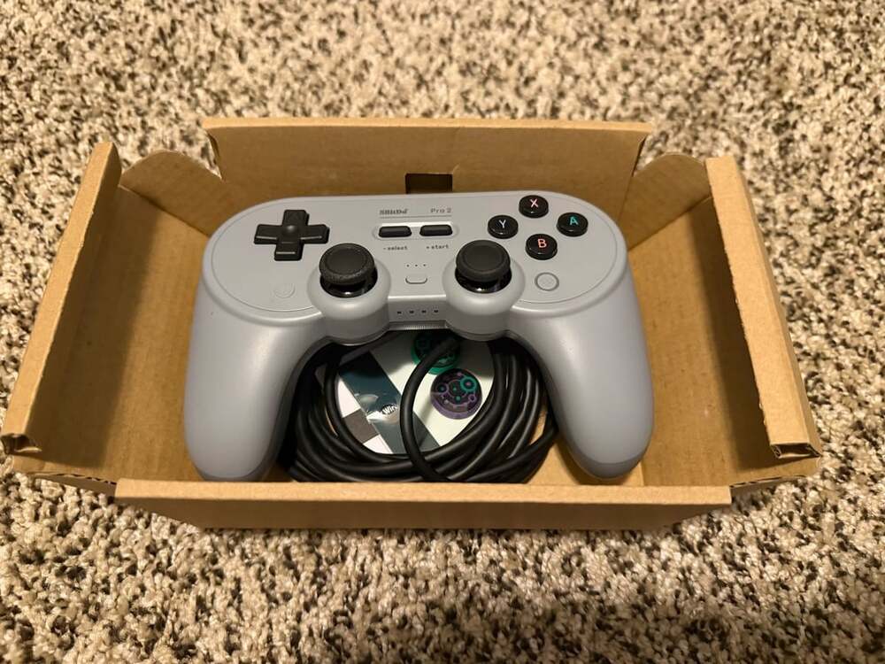 AMAZON Pro 2 Wired Controller for Switch and Windows (Gray Edition)
